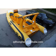 RIB520 barco con barco de china RIB520 de ce consol bote inflable bote de remos